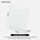 Axyaa Desktop Magnetic Board with Stand and Clamp - Metal Display for Magnets