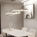 Axyaa Nordic Ring Chandelier LED Indoor Lighting for Living Room, Kitchen, Bar & Dining