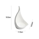 Axyaa Irregular Ceramic Dinner Plate Set for Restaurant Specialty Tableware