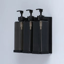 Axyaa 500ml Shampoo Conditioner Dispenser Wall Mounts Hand Sanitizer Set