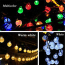 Axyaa Crystal Fairy Lights: 8 Modes, Waterproof Outdoor String Lights