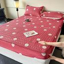 Axyaa Summer Cooling Mat - Soft & Cool Fitted Sheet Set