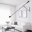Axyaa Adjustable Long Arm Wall Lamp: Modern Nordic Design