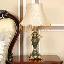 Axyaa Luxe European Table Lamp for Living Room Bedroom Study - LED Retro Design
