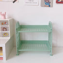 Axyaa 2 Layer Desktop Storage Rack - Cute & Kawaii Cosmetic Jewelry Organizer