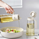 Axyaa Glass Oil Tank Pot with Automatic Opening and Closing for Kitchen