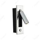 Axyaa LED Adjustable Angle Reading Wall Lamp with Switch for Bedroom Atmosphere