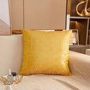Axyaa Geometric Jacquard Square Cushion Cover 45x45 Polyester Throw Pillowcase