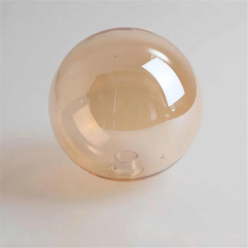 Axyaa Brown Glass Globe Lamp Shade Replacement for G9 Screw Socket