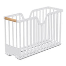 Axyaa Sliding Metal Storage Basket for Kitchen Cabinet Organization