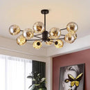 Axyaa Glass Ball Pendant Light for Modern Living and Dining Room Lighting