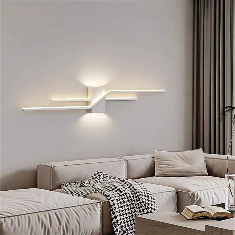 Axyaa Modern LED Wall Sconce Art Deco Light for Living Room Staircase Hallway