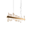 Axyaa Dimmable LED Chandelier for Home Décor & Dining Room Lighting