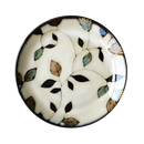 Axya Hand-Painted Ceramic Tableware: Glaze Western Food Steak Plate and Dessert Dim Sum Plate
