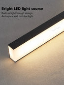 Axyaa Black LED Pendant Lights for Kitchen Island, Dining Table & Living Room