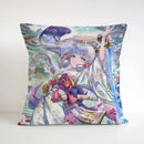 Axyaa Square Cushion Cover - Genshin Impact Pillowcase for Sofa Décor & Gifts