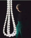 Axyaa Staircase Chandeliers: Modern LED Pendant Lamps for Living Room