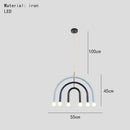 Axyaa Rainbow Chandelier LED Pendant Lamp Modern Nordic U-shaped Design