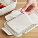 Axyaa Wheat Straw Bento Lunch Box Food Storage Container-Kids & Microwave Friendly