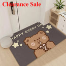 Axyaa Zero Formaldehyde Entry Door Mat - Crystal Velvet Suction Household Carpet