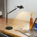Axyaa Silver Aluminium Adjustable Table Lamp for Bedroom Study Reading