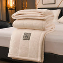 Axyaa Flannel Coral Fleece Blanket - Multi-Functional & Thickened Comforter