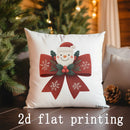 Axyaa Festive Christmas Pillow Covers for Sofa, Bedroom, and Car