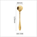 Axyaa Stainless Steel Heart Spoon for Coffee, Dessert, and Ice Cream