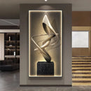 Axyaa Abstract LED Wall Light for Living Room Decor and Art Mural Lighting