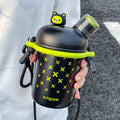Axyaa Kids Stainless Steel Insulated Straw Cup - Double Drink Thermos