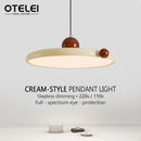 Axyaa Nordic LED Saucer Pendant Light for Kitchen Bar Living Room Decor