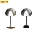 Axyaa Smoke Grey Glass Iron Floor Lamp for Living Room Bedroom Lighting