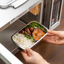 Axyaa Stainless Steel Portable Food Fresh-keeping Box with Lid