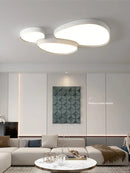 Axyaa Nordic Cobblestone LED Ceiling Lamp: Modern Iron Light for Elegant Home Decoration