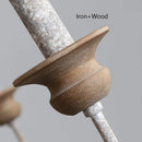 Rustic Wood Art Chandelier Light by Axyaa for Country Living Spaces