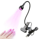 Axya UV LED Clip Desk Lamp for Nail Art & Medical Detection