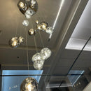 Axyaa Modern Stairway & Living Room Chandeliers - Indoor Lighting Fixtures