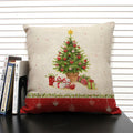 Axyaa Merry Christmas 45x45CM Cushion Cover for Home Decor