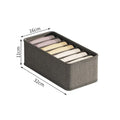 Axyaa Foldable Underwear Storage Box Drawer Organiser
