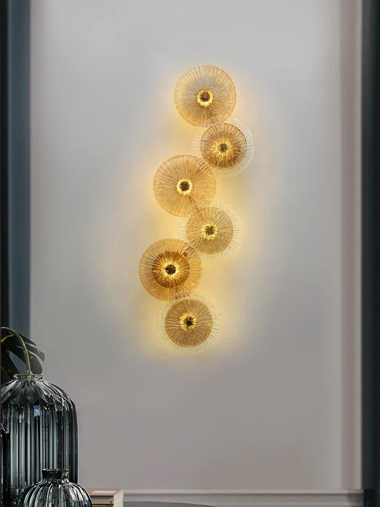 Axyaa Round LED Wall Lamp for Bedroom and Corridor Lighting