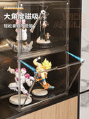 Axyaa Display Case Organizer Box for Toys, Figures, Collectibles, Gundam, Lego & Models