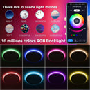 Axyaa Smart RGB LED Ceiling Light with Bluetooth Control for Home Decor