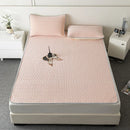 Axyaa Soft Latex Bedding Set with Cooling Mattress Cover