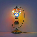 Axyaa Handcrafted Mosaic Hot Air Balloon Table Lamp Glass Bed Night Light