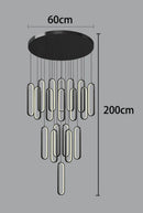 Axyaa Modern Living Room Chandeliers LED Ceiling Lamp Hanging Lights