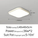 Axyaa Modern LED Ceiling Lamp 5 Colors for Living Room Bedroom Lighting