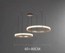 Axyaa Nordic LED Ring Pendant Lamp for Luxury Atmosphere in Living Room
