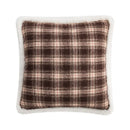 Axyaa Christmas Plaid Pillowcase: Retro Nostalgic Home Decor Cover 45x45cm