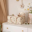 Axyaa Floral Print Diaper Organizer Bag with Handle - Large Capacity, Folding, Travel-friendly