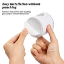Axyaa Toothbrush Holder Wall Mounted Shower Caddy Organizer
